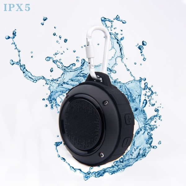 Bluetooth duschhögtalare, vattentät Ipx5 bärbar trådlös