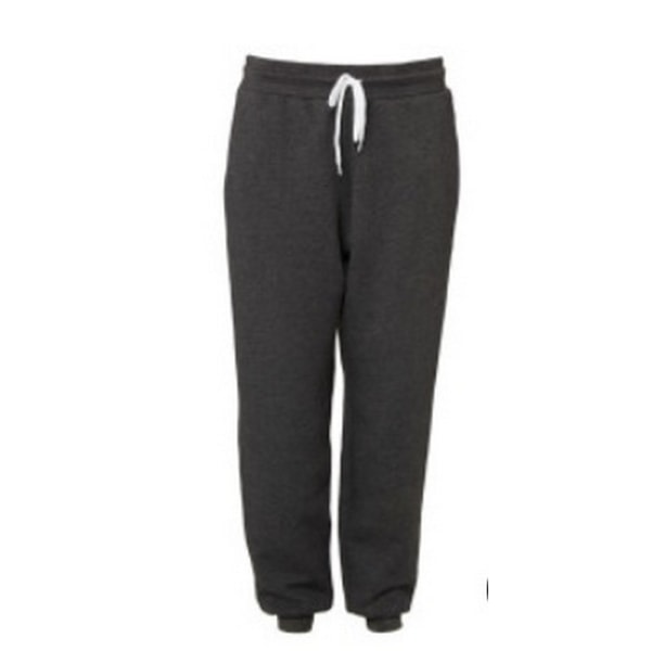 Bella + Canvas Unisex Vuxna Jogger Joggingbyxor L Mörkgrå Heat Dark Grey Heather L zdq