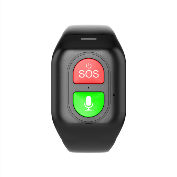 Smart Watch klocka för påminnelse om äldrelarm med SOS-panikknapp