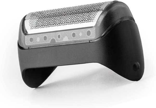 10B Erstatningsbarberhode, Folie i Rustfritt Stål og Løft-Opp Klippesystem for Braun Series 1, 1000 og 2000 Barbermaskiner