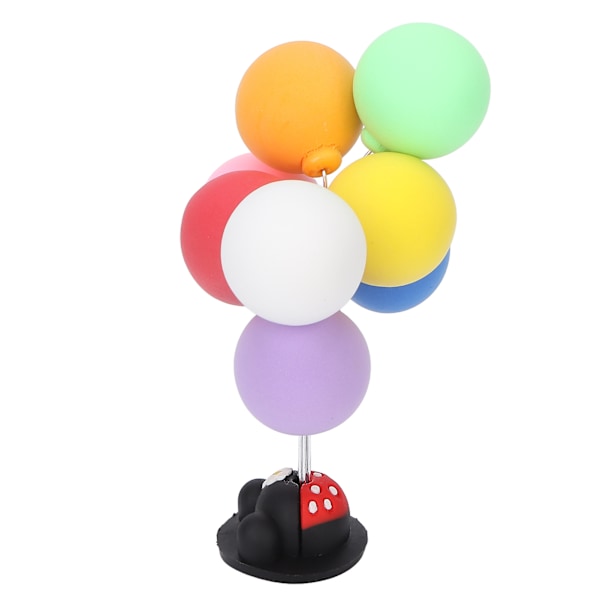 Aromaterapi Inneslutningsflaska Flyktiga Lock Färgglad Ballong Härlig Bil Instrumentbräda Dekoration 0.2