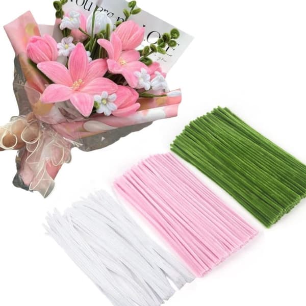 Twister Sticks - Thick Pipe Cleaners for Craft Projects - 300 Pieces