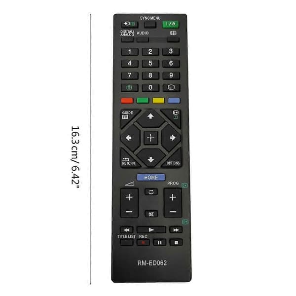 RM-ED062 Erstatningsfjernkontroll Passer for Sony RM ED062 LCD TV_tfrf