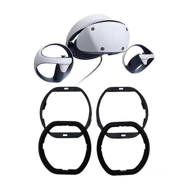 Linsskyddsringar Magnetiska Fästen med Förvaringsväska för PS VR2 Glasögon