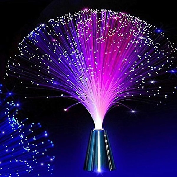 Fiberoptisk lampa Ersättning för fiberoptisk fontän