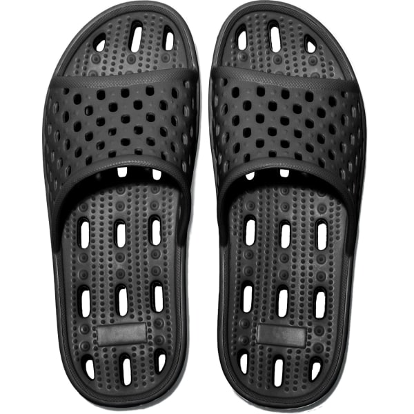 Antihalktofflor för män Snabbtorkande badtofflor Duschtofflor Massagetofflor Casual Bekväm poolstrand (Skolängd: 255 cm)