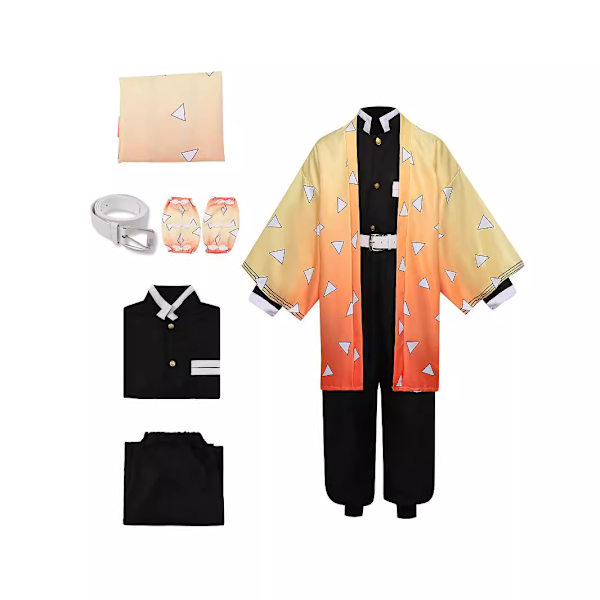 Cosplay-asu naamiointi Halloween Coss-vaatteet orange color S
