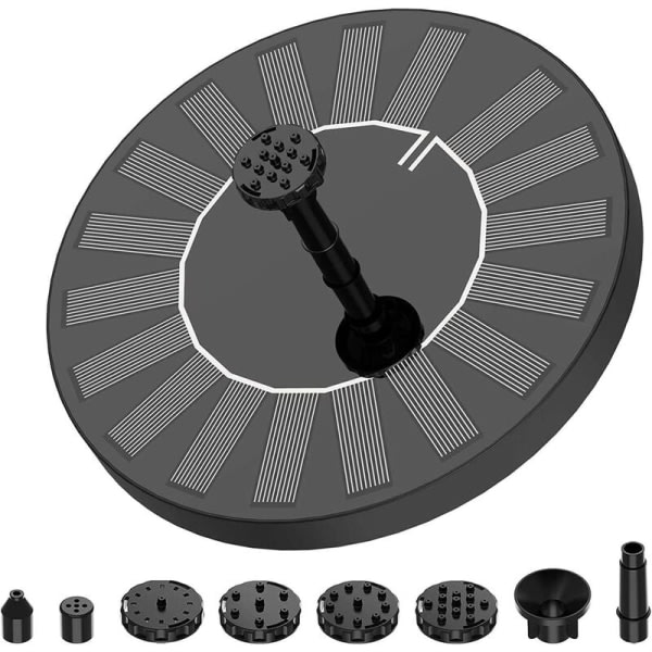 Solfontän Trädgård Pool Dekorativ Fontän (Ny 16CM),