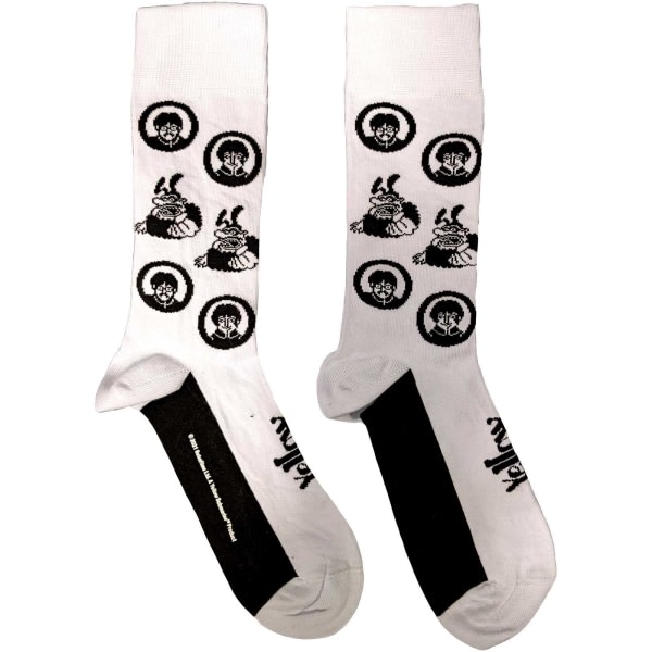 The Beatles Unisex Adult Meanies Band Strumpor 7 UK-11 UK White/Bl White/Black 7 UK-11 UK zdq