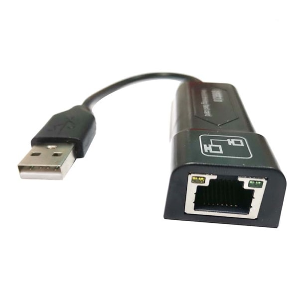 CDQ USB-kabel LAN Ethernet-adapter 100 Mbps nätverksenhet