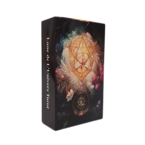 12*7cm Månen Univers Tarotkort Familiefest Br?dspill Div one size one size