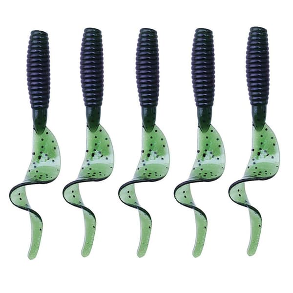 35 kpl Jigejä Standardi Curly Tail 55 mm - Perfet_tfrf