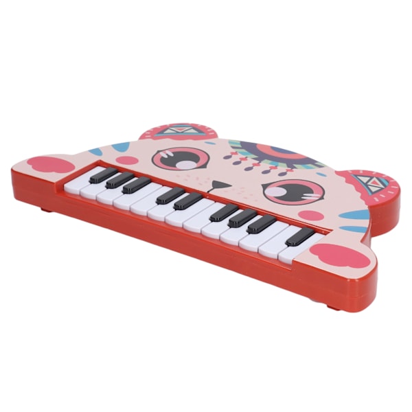 Elektroniskt Piano för Barn, Pedagogisk Leksak med Tecknad Design, Musikinstrument, Barnkeyboard Piano för Nybörjare, Småbarn, Elpiano 0.5