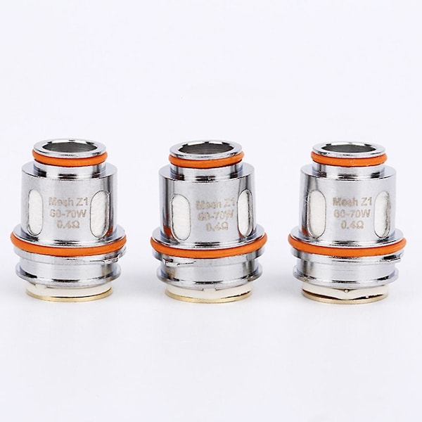 5-pak Z-serie Erstatningsmesh-coil Z1 Ka1 0.4ohm til Geekvape Zeus Coils