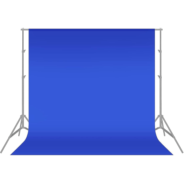 Vikbar fotografisk baggrundsduk blå