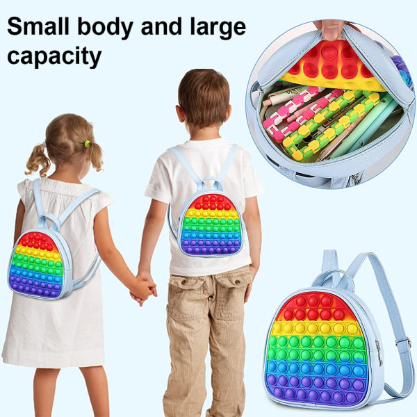 Ryggsäck Bubble Toy Ryggsäck Stress