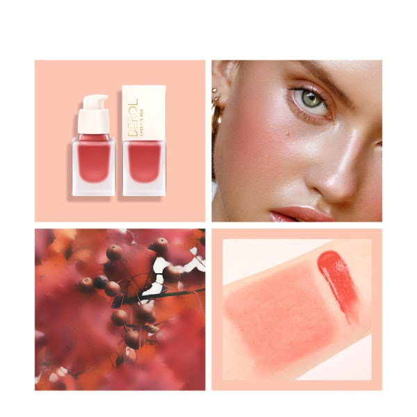 Silky Liquid Blush, herkkä silkkimäinen, helppo levittää