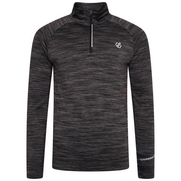 Dare 2B Accelerate Space Dye Jersey Långärmad T-shirt 3 Charcoal Grey 3XL zdq