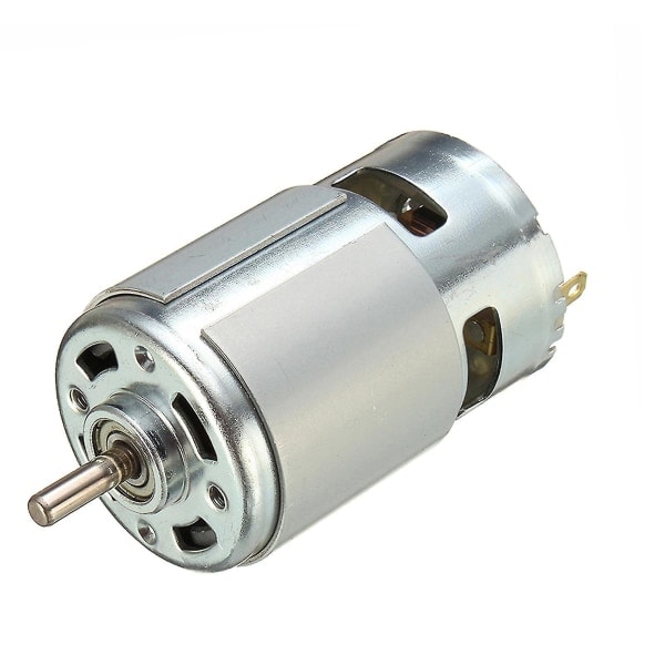 775 DC 12V-36V 3500-9000rpm Motor Kugleleje Stort Moment Høj Effekt Lav Støj DC Motor Tilbehør Elektrisk Forsyning--