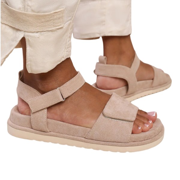 Where's That From Dam/Damer Corfu Mocka Multi Strap Touch F Kamel Camel 3 UK