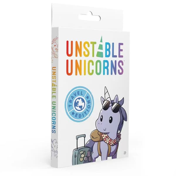 UNICORNS LAUTAPELI KORTTIPELI - Matkaversio Travel Edition