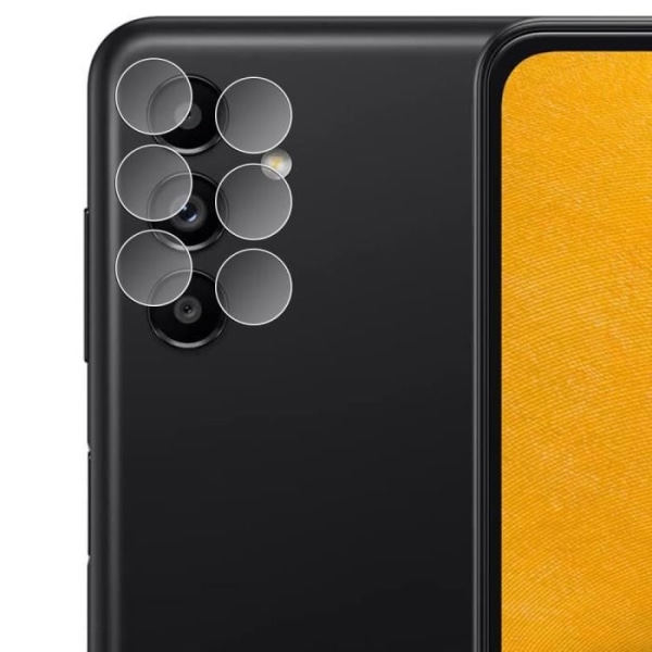 CQBB 2 x linsebeskyttelse Kompatibel med Samsung Galaxy A13 5G hærdet glas