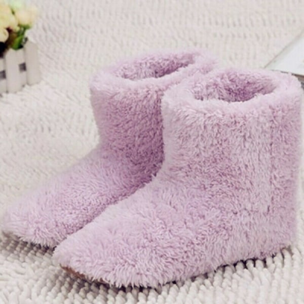 Vinter USB Opvarmede Tøfler Plys Varm Elektrisk Slippers Fødders Opvarmning Sko Støvle Kvinder modeller