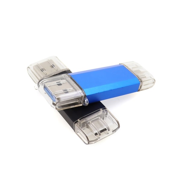 CDQ 64GB USB 3.0 Type-C flashminne SvartCDQ