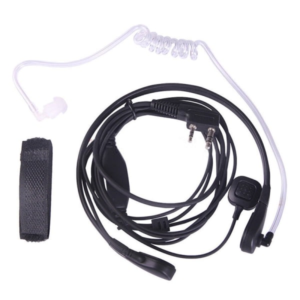 Halsmikrofon Headset Finger PTT for Baofeng UV5R 888s Ra Black one size