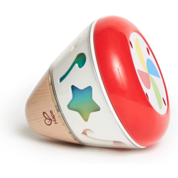 E0332 Roterende baby , snurra og spille musikk, batteri nødvendig intet, 40 x 40 cm, flerfärgad