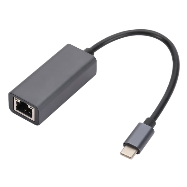 CDQ USB Ethernet Adapter LAN RJ45 nätverkskort för Switch Laptop TYPE-C