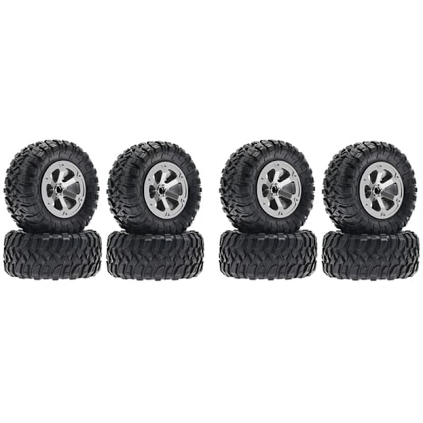 8 st 73 mm hjul för C14 C24 B24 B36 MN D90 MN-90 MN99S FY003 FY004 RC bil uppgraderingstillbehör