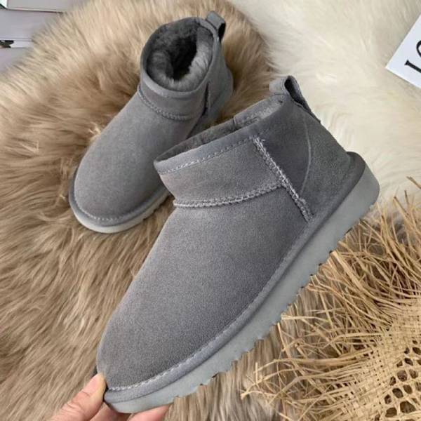 Varma Lumikenkät Lyhyet Saappaat Pari Paksupohjaiset Puuvilla Saappaat Arder Grey 45 grey 45