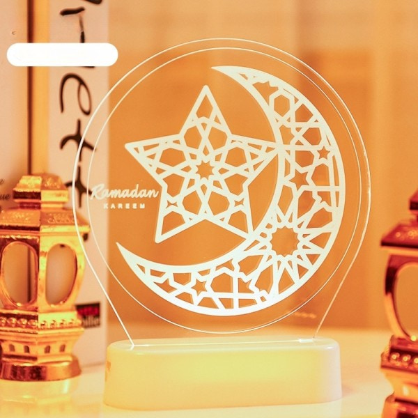 Ramadan LED-koriste Mubarak Kareem Eid Mubarak