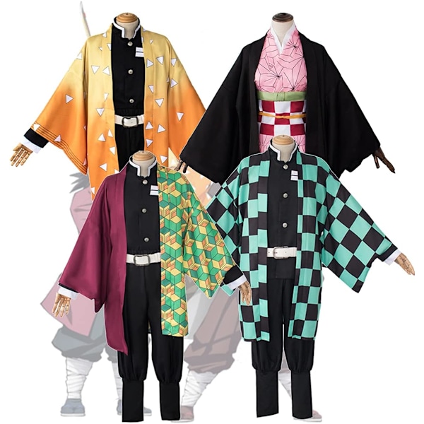 Cosplay-asu naamiointi Halloween Coss-vaatteet orange color 140CM
