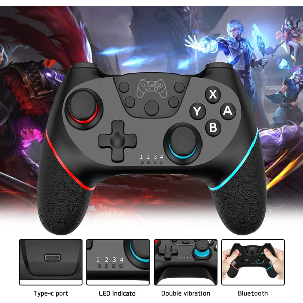Joystick til Nintendo Switch Console, Switch Controllers Gamepad