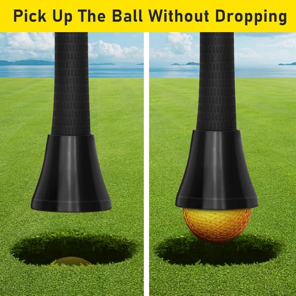 Golfboldopsamler sugekop til puttergreb 5 stk.