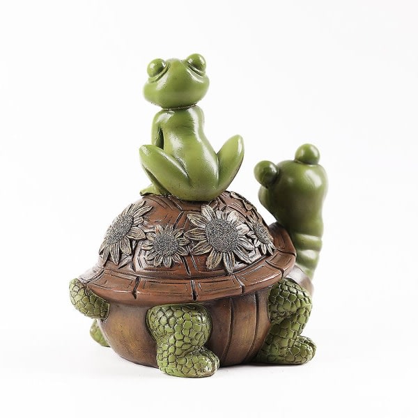 sköldpadda groda skulptur dekorasjon rom stue möbler