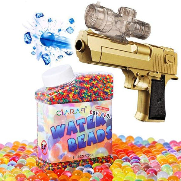Vattenpärlor (50 000 st) Rainbow Mix Jelly Water Gel Beads Växer