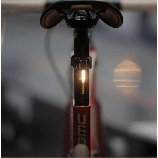 LED Sykkel Baklys, Foto Drop Sykkellampe, Sykkel Baklykter, LED Sykkel Baklys Oppladbar USB Sykkel Bakre Sykkellampe