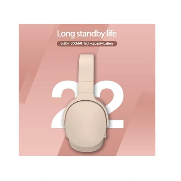 Trådlösa Hörlurar Bluetooth 5.1 Hifi Vikbara Smart Stereo Brusreducerande Khaki