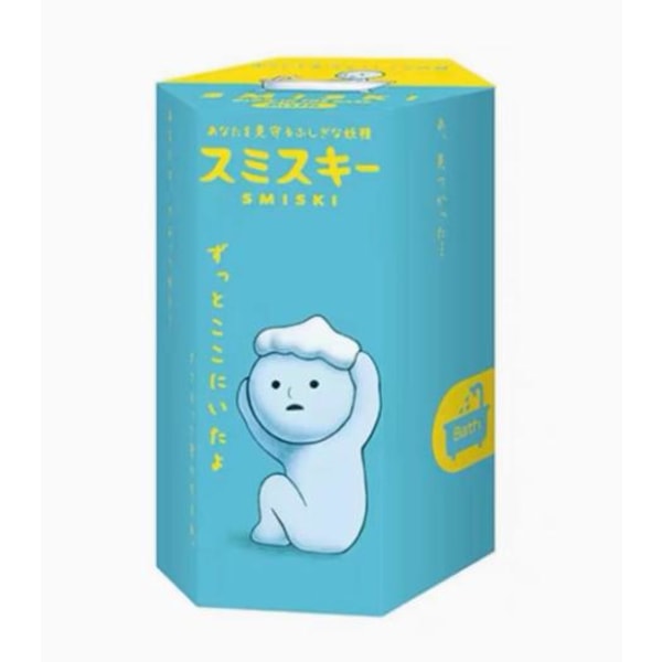 Genuine Smiski Corner Luminous Elf Series Blind Box, Figure Gift, Random Style, 1 pc Bath