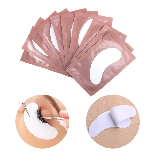 Eye Pads Ögonfransförlängningsskydd Ögonfransskydd 50 par