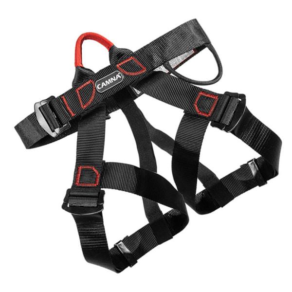 Klättringssele Utomhus Expand Half Body H Svart One Size