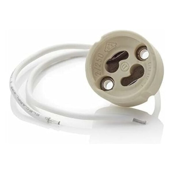 GU10-uttak for LED og halogen, 20 deler [Energiklasse A]