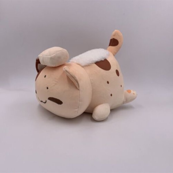 Meemeows Mat Aphmau Kattdocka Plyschdockor Donut 25cm, ; Bröd Bread