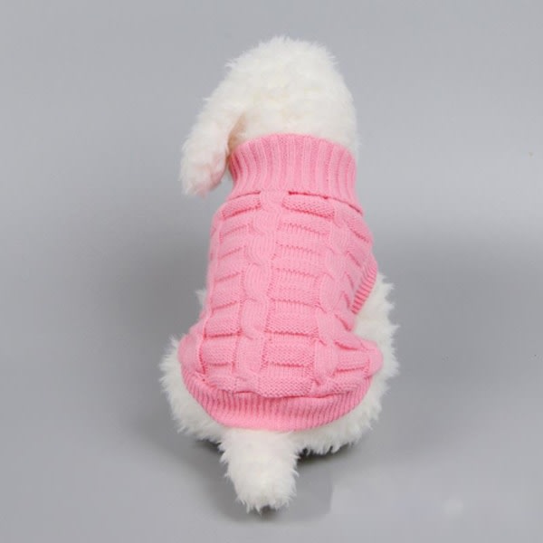 CDQ Pet Cat Sweater Kattungekläder för katter Små hundar, turtleneck