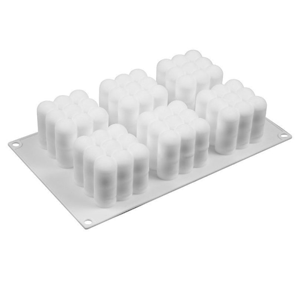 Ljusformar ljus stearinljus DIY gjutformar i silikonform 15 rubiks kub 15 rubiks kub