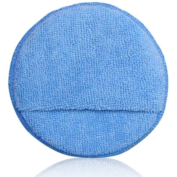 10 st 5\" Mikrofiber Bilvax Applikator Pads Kit, Mjukt Skum