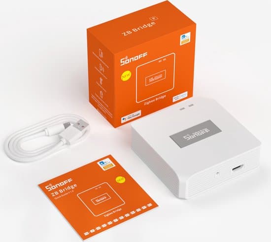SONOFF ZB Bridge-P Zigbee Bridge Pro Smart Home Hub, stöder upp till 128 underenheter, kompatibel med SONOFF-sensorer och -switchar, vit